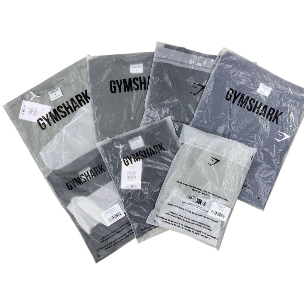 Lot Of 7 Gymshark Mens  5 Shirts And 2 Tanks In  Assorted Colors Size Medium